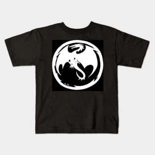 White Dragon Kids T-Shirt